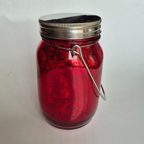 Red Decorative Jar With Lights - Picture 4 of 9
